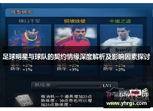 足球明星与球队的契约情缘深度解析及影响因素探讨